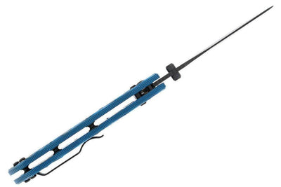 Hogue 24275-EXLMGE Deka Folder 3.25" Clip Point Blade Blue Lava G10 Frame - NORTH RIVER OUTDOORS
