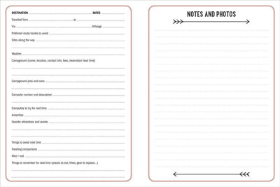 The Camping Logbook Hardcover (Camping Journal): Record Your Adventures - NORTH RIVER OUTDOORS