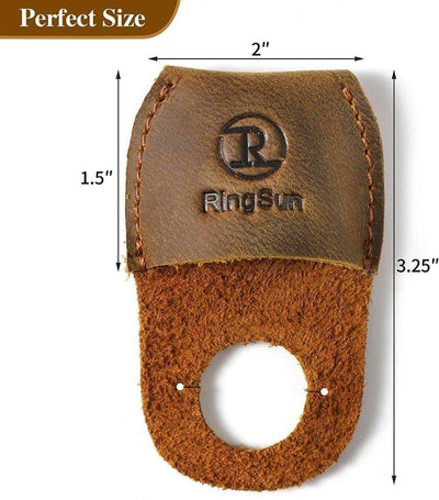 RingSun Thumb Guard Carving Leather Finger Protector - NORTH RIVER OUTDOORS