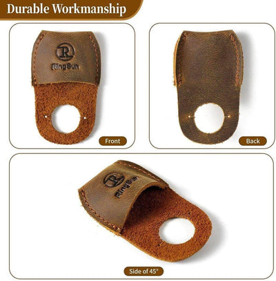 RingSun Thumb Guard Carving Leather Finger Protector - NORTH RIVER OUTDOORS