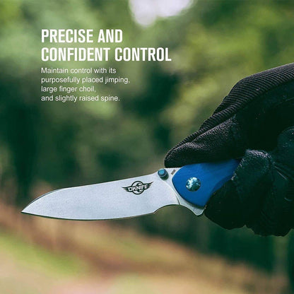 OKNIFE Drever N690 Tactical EDC Folding Pocket Knife - G10 - NORTH RIVER OUTDOORS