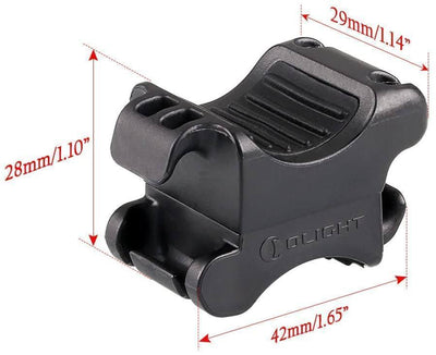 Olight FB-1 Universal Flashlight Bike Mount (Black) - NORTH RIVER OUTDOORS