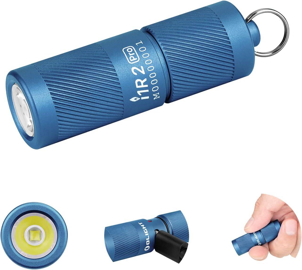 Olight i1R 2 Pro EOS Rechargeable Keychain Twist Flashlight (180 Lumens) - NORTH RIVER OUTDOORS