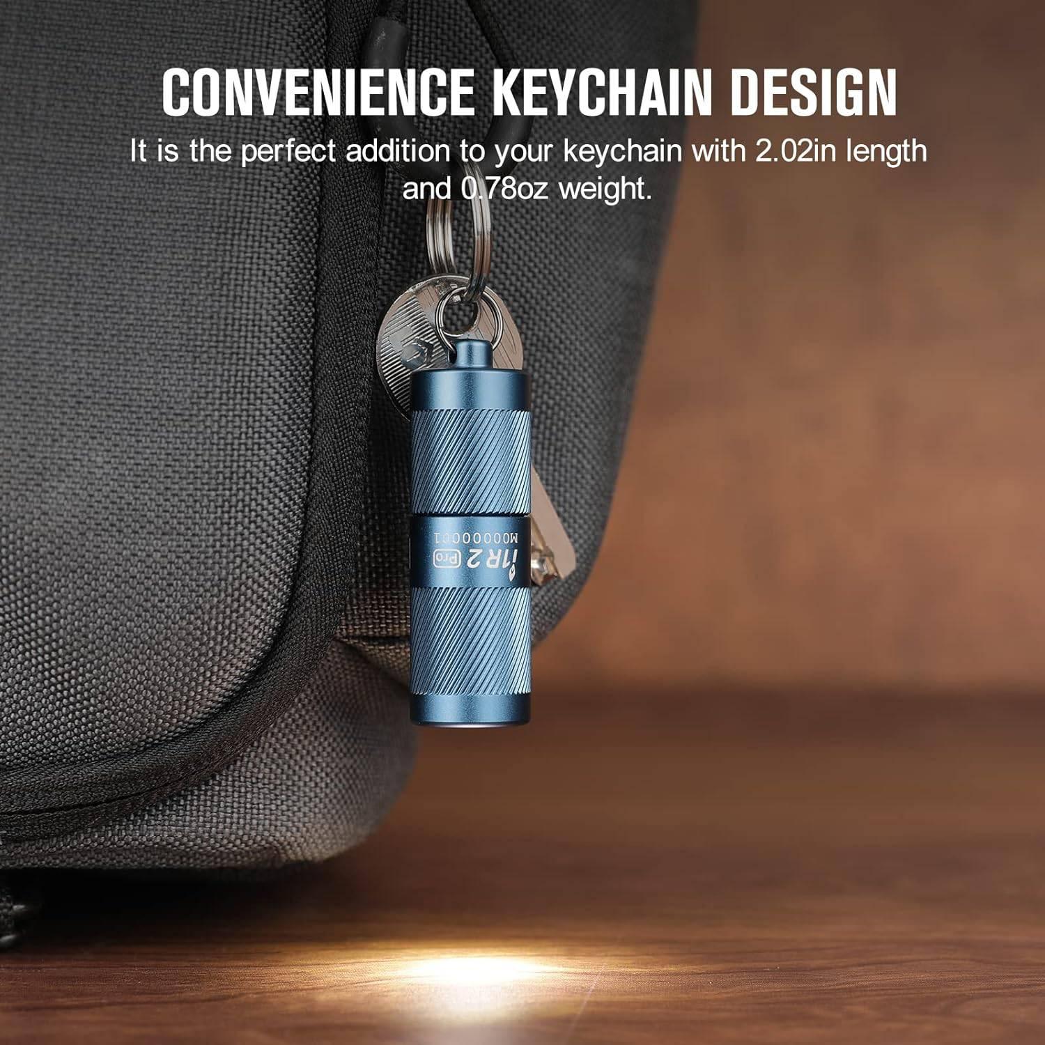 Olight i1R 2 Pro EOS Rechargeable Keychain Twist Flashlight (180 Lumens) - NORTH RIVER OUTDOORS