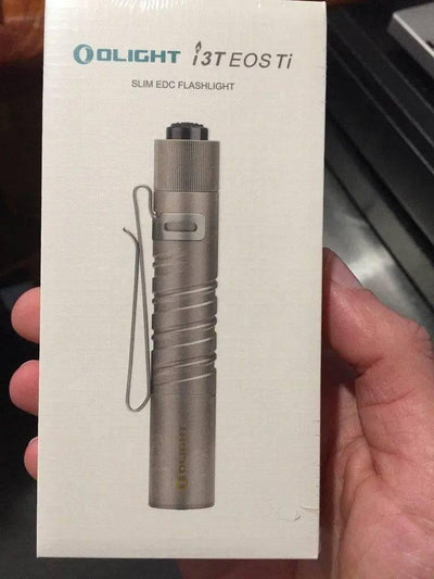 Olight i3T EOS Ti Flashlight (Limited Edition) - NORTH RIVER OUTDOORS