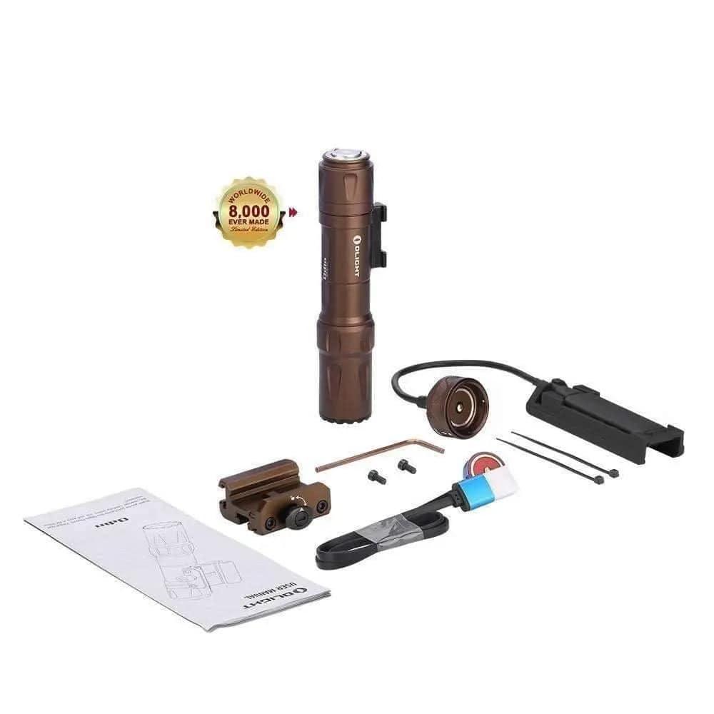 Olight Odin (Desert Tan) Limited Edition Flashlight - NORTH RIVER OUTDOORS