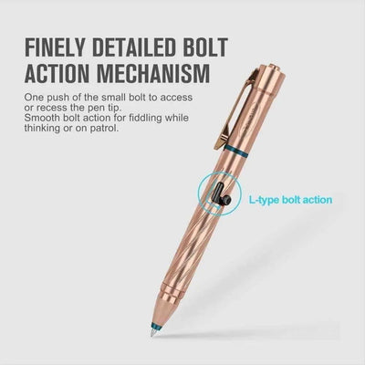 OLIGHT OPEN 2 Cu 120 Lumens USB Rechargeable LED Pen Light, EDC Flashlight (Limited Ed) - NORTH RIVER OUTDOORS