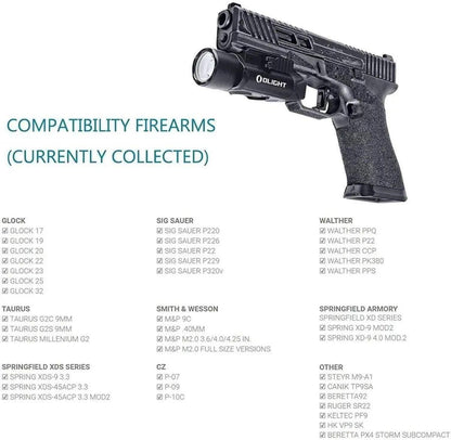 OLIGHT PL-Pro Valkyrie 1500 Lumens Rechargeable Weaponlight - NORTH RIVER OUTDOORS