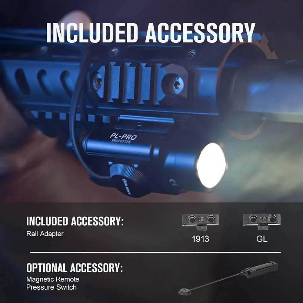 OLIGHT PL-Pro Valkyrie 1500 Lumens Rechargeable Weaponlight - NORTH RIVER OUTDOORS