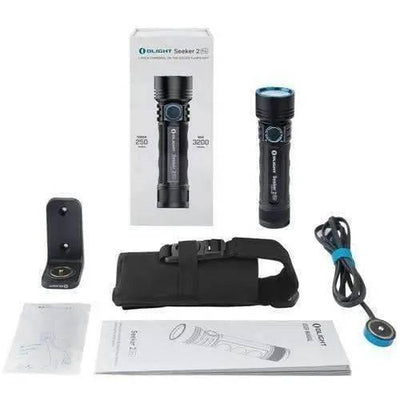 Olight Seeker 2 Pro Rechargeable LED Flashlight - NORTH RIVER OUTDOORS