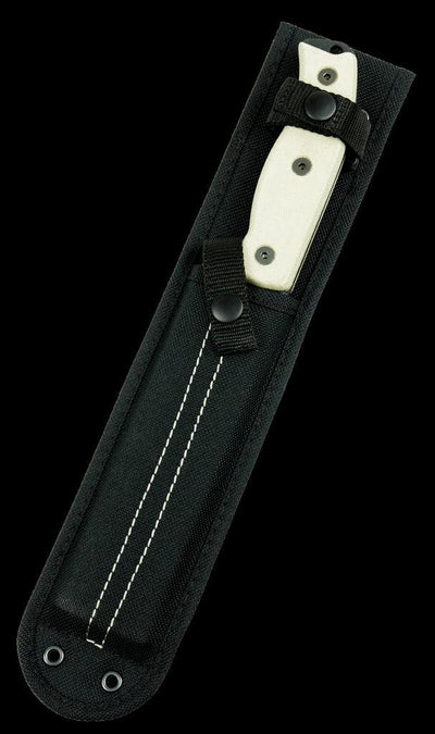 Ontario RAT-7 Survival Knife 7" Plain Blade, Micarta Handles, Nylon Sheath - 8668 - NORTH RIVER OUTDOORS