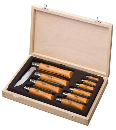 Opinel Carbon Steel Collector Case (10 pcs) - NORTH RIVER OUTDOORS