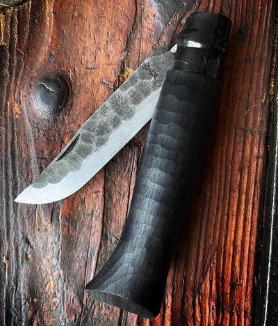 Opinel No.08 Forged Ebony Brute de Forge Limited Edition - NORTH RIVER OUTDOORS