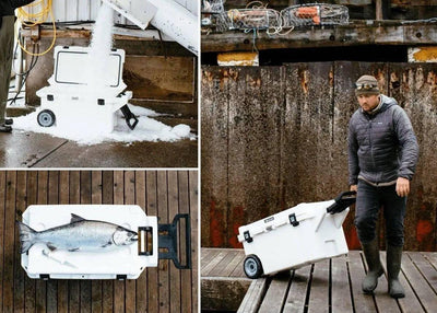 Pelican Elite 80QT Wheeled Cooler (USA) - NORTH RIVER OUTDOORS