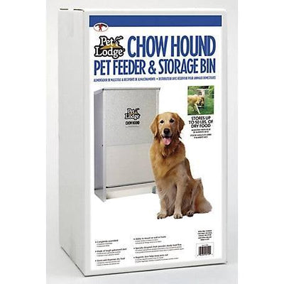 Pet Lodge Chow Hound Dog Feeder & Storage Bin - NORTH RIVER OUTDOORS