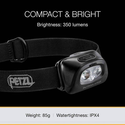 PETZL TACTIKKA +RGB Outdoor Hunting Stealth Headlamp - NORTH RIVER OUTDOORS