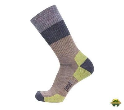 POINT6 BLOCK STRIPE LIGHT CREW - NORTH RIVER OUTDOORS