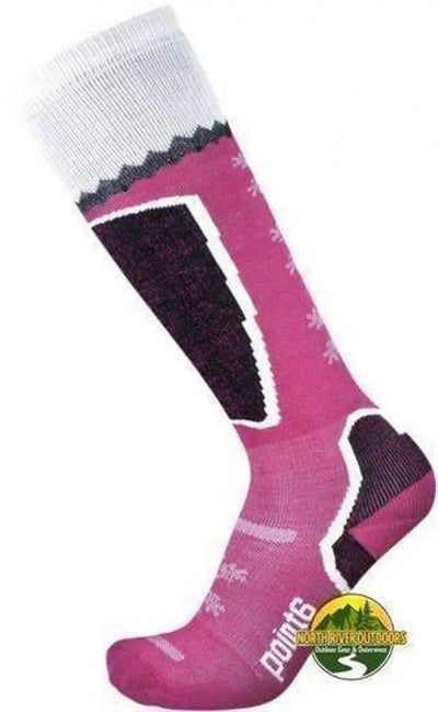 POINT6 SKI PRO LIGHT FROST OTC - NORTH RIVER OUTDOORS