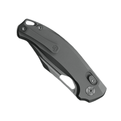 Kunwu Django Orange Peel Ti Satin Elmax Folding Knife X707T-2 - NORTH RIVER OUTDOORS