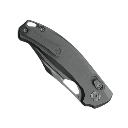 Kunwu Django Orange Peel Ti Satin Elmax Folding Knife X707T-2 - NORTH RIVER OUTDOORS