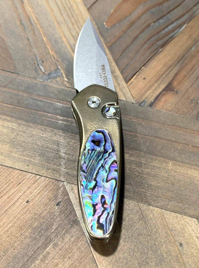 Pro-Tech 2022 Sprint Custom 001 Titanium Frame Clip S35VN Knife (USA) - NORTH RIVER OUTDOORS
