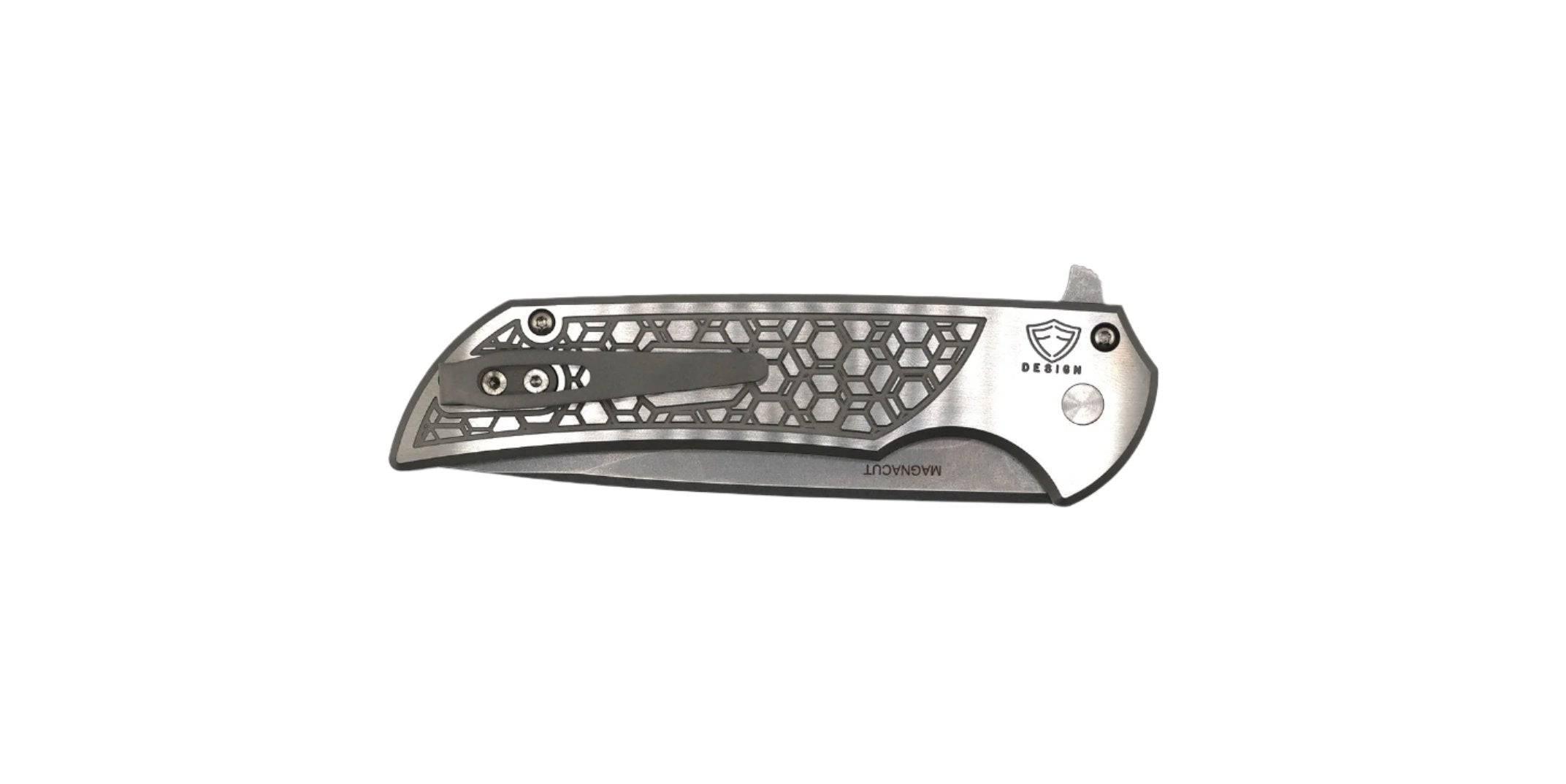 Pro-Tech 2024 Mordax Custom 002 Flipper Gridlock 17-4 SS (3.6