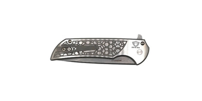 Pro-Tech 2024 Mordax Custom 002 Flipper Gridlock 17-4 SS (3.6" SW MagnaCut) - NORTH RIVER OUTDOORS