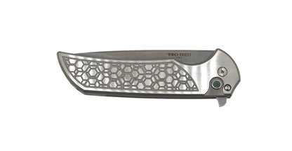 Pro-Tech 2024 Mordax Custom 002 Flipper Gridlock 17-4 SS (3.6" SW MagnaCut) - NORTH RIVER OUTDOORS