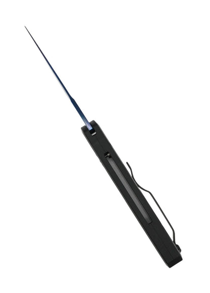 Pro-Tech 721-SB Godson Automatic Black Alum Handles w/ Sapphire Blue Blade (3.15" 154CM) - NORTH RIVER OUTDOORS