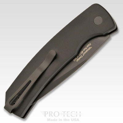 Pro-Tech Magic 2 Mike "Whiskers" Allen Auto Black Blade Black Handle (3.75") M2603 - NORTH RIVER OUTDOORS