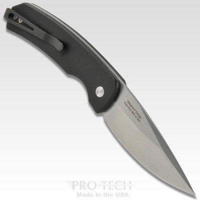 Pro-Tech Magic 2 Mike "Whiskers" Allen Auto Stonewash Black Handle (3.75") M2601 - NORTH RIVER OUTDOORS