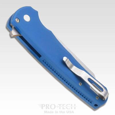 Pro-Tech Malibu 5201 Reverse Tanto Button Lock Flipper (USA) - NORTH RIVER OUTDOORS