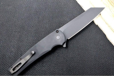 Pro-Tech Malibu 5203-OPERATOR DLC Reverse Tanto Flipper Knife (3.3" DLC) - NORTH RIVER OUTDOORS