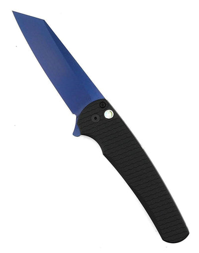 Pro-Tech Malibu Flipper Black Dragon Scale Aluminum (3.25" CPM-20CV) 5236-SB - NORTH RIVER OUTDOORS