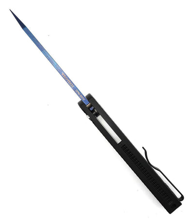 Pro-Tech Malibu Flipper Black Dragon Scale Aluminum (3.25" CPM-20CV) 5236-SB - NORTH RIVER OUTDOORS