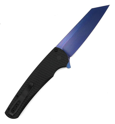 Pro-Tech Malibu Flipper Black Dragon Scale Aluminum (3.25" CPM-20CV) 5236-SB - NORTH RIVER OUTDOORS