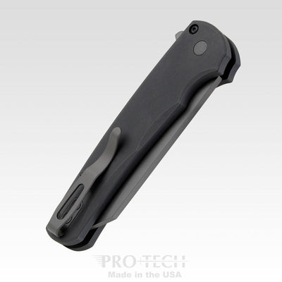 Pro-Tech Malibu Reverse Tanto Flipper Knife (3.3" DLC ) - NORTH RIVER OUTDOORS