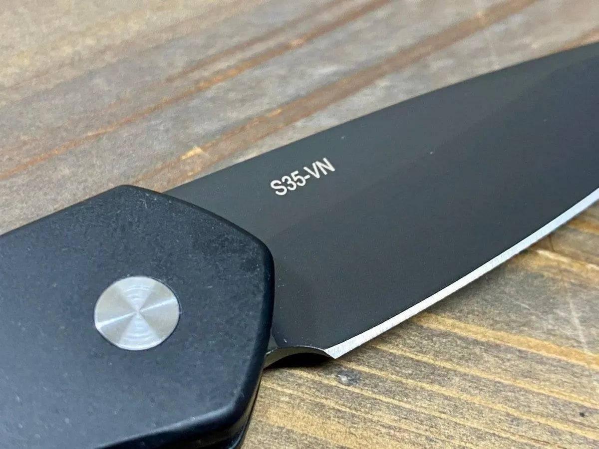 Pro-Tech Newport 3407 Auto Knife Black (3") (Black Blade) - NORTH RIVER OUTDOORS