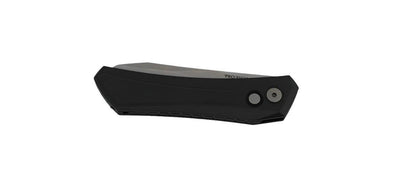 Pro-Tech Oligarch Auto Folder Black Aluminum Body Magnacut Stonewashed Plain Edge (3.25") DS101 - NORTH RIVER OUTDOORS