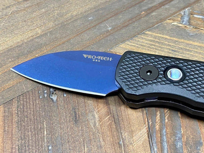 Pro-Tech R5306-SB Runt 5 Auto Folding Knife 1.94" Blue MagnaCut Blade - NORTH RIVER OUTDOORS