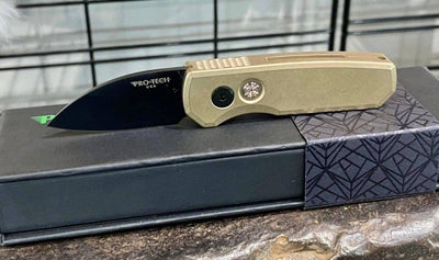 Pro-Tech Runt 5 R5112 Auto Solid Bronze (1.9" 20CV Black DLC) - NORTH RIVER OUTDOORS