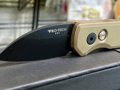 Pro-Tech Runt 5 R5112 Auto Solid Bronze (1.9" 20CV Black DLC) - NORTH RIVER OUTDOORS