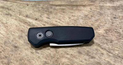 Pro-Tech Runt 5 R5401 Magnacut SW Reverse Tanto Blade Black Handle (USA) - NORTH RIVER OUTDOORS