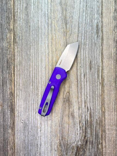 Pro-Tech Runt 5 R5401-Purple Magnacut SW Reverse Tanto Blade Purple (USA) - NORTH RIVER OUTDOORS