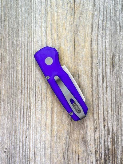 Pro-Tech Runt 5 R5401-Purple Magnacut SW Reverse Tanto Blade Purple (USA) - NORTH RIVER OUTDOORS