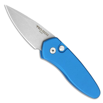 Pro-Tech Sprint Blue Auto Knife (1.95" Stonewash Blade) 2905-BLUE - NORTH RIVER OUTDOORS