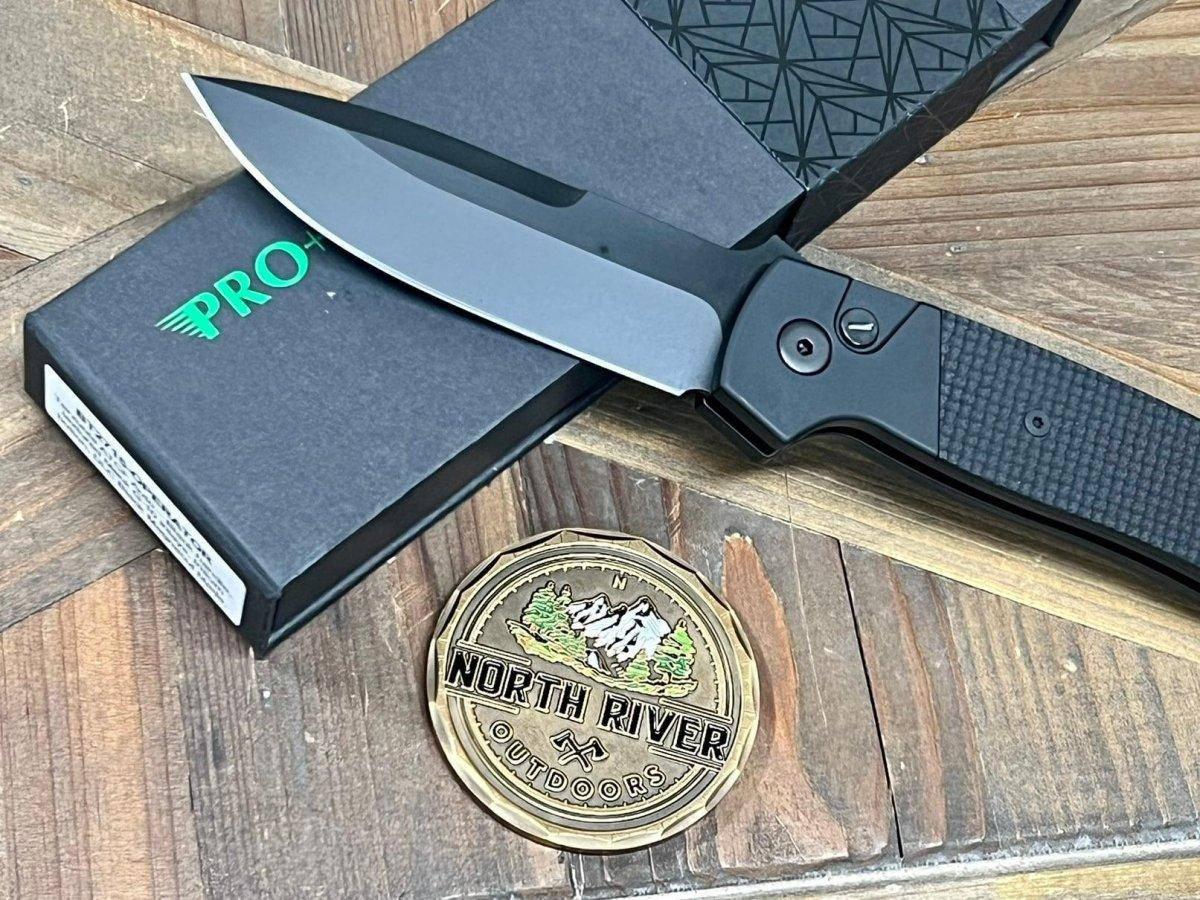 Pro-Tech Terzuola ATCF OPERATOR Auto Blackout Knife (3.45" Magnacut) BT2715-OPERATOR - NORTH RIVER OUTDOORS