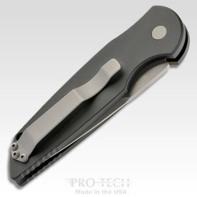 Pro-Tech TR-3 Tactical Response Auto Knife (3.5" Bead Blasted Plain) - NORTH RIVER OUTDOORS