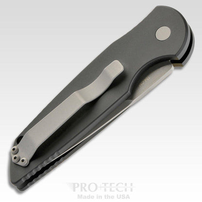 Pro-Tech TR-3 Tactical Response Auto Knife (3.5" Bead Blasted Plain) - NORTH RIVER OUTDOORS