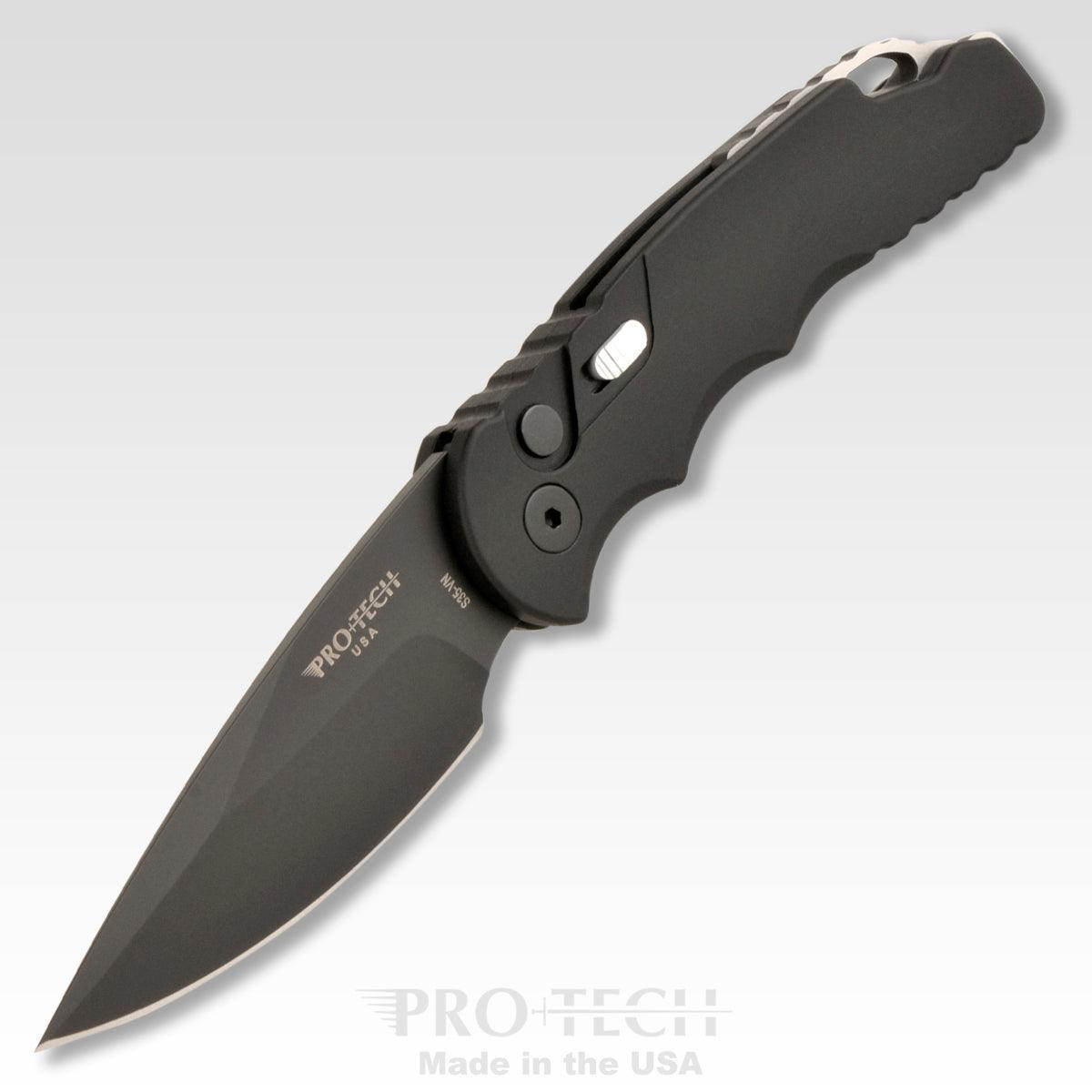 Pro-Tech TR-5 T503 Tactical Response Auto Knife Black (3.25" Black) - NORTH RIVER OUTDOORS